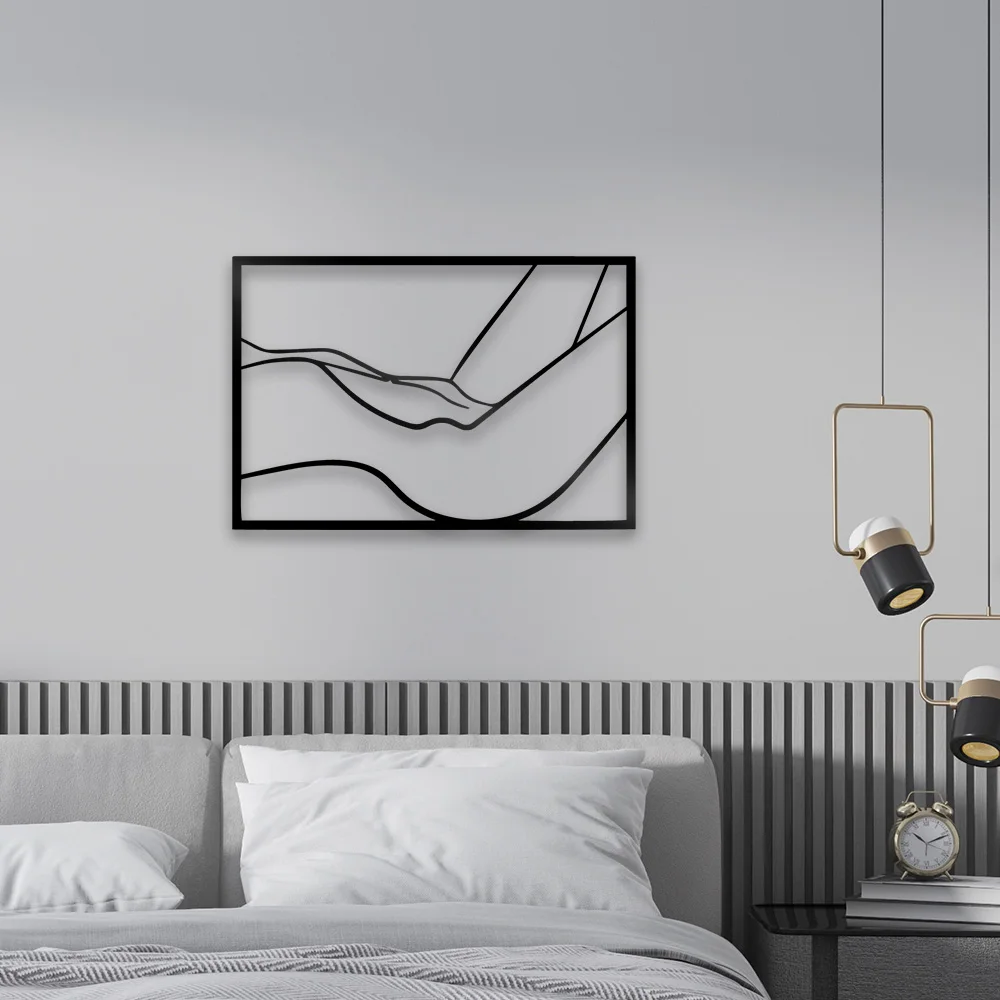 Line Art Metal Hang… - image