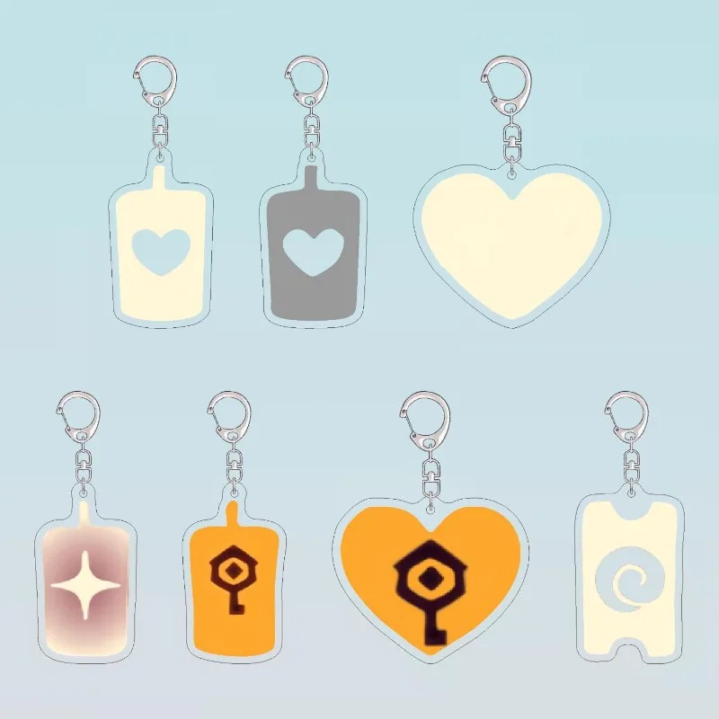 

Sky Children of The Light Anime Keychain Kawaii Candle Keyring Bags Pendant Kids Friends Gift for Fans Collection Ornament Cos