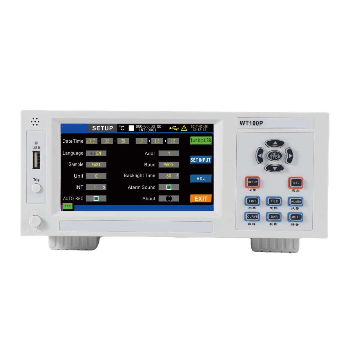 MYAMI 8 16 24 32 40 48 56 64 multichannel thermometer temperature meter temperature data logger thermocouples recorder