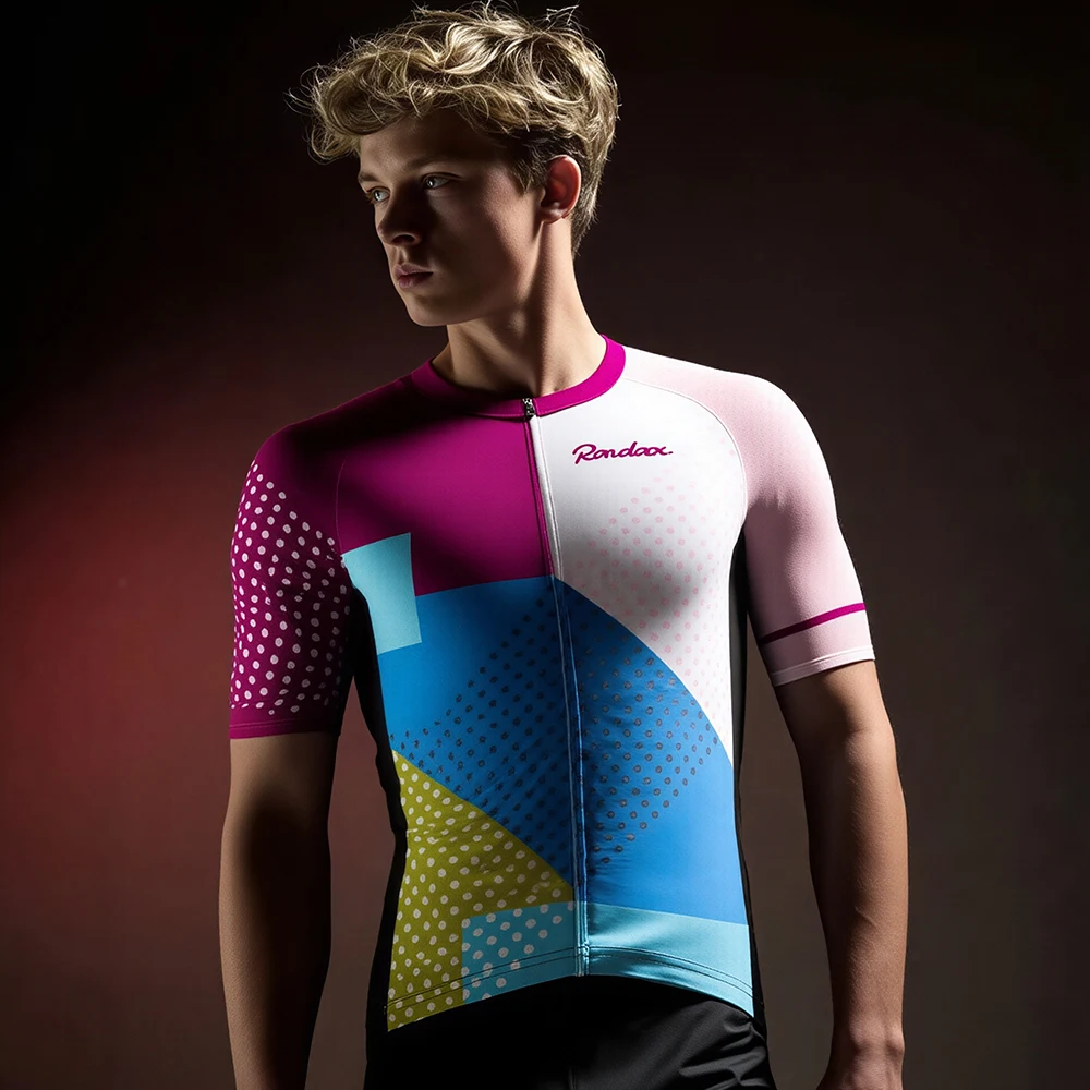 

Raudax 2026 Summer Short Sleeve Cycling Jersey MTB Maillot High-Quality Bicycle Clothing Top for Men Women