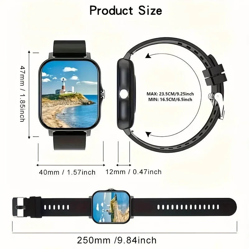 New Bluetooth Call Full Touch Fashion Women Smart Watch,Children Watch,Sleep Sports Smart Watch,Men and Women's Preferred Gift