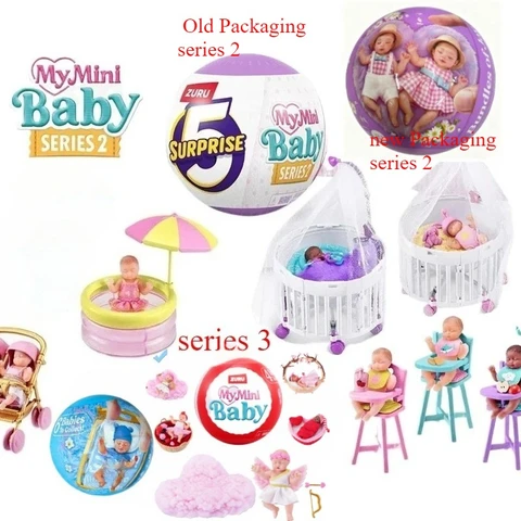 Кукла-сюрприз ZURU My Mini Baby Surprise - Секретные малышки с аксессуарами — внешний вид товара
