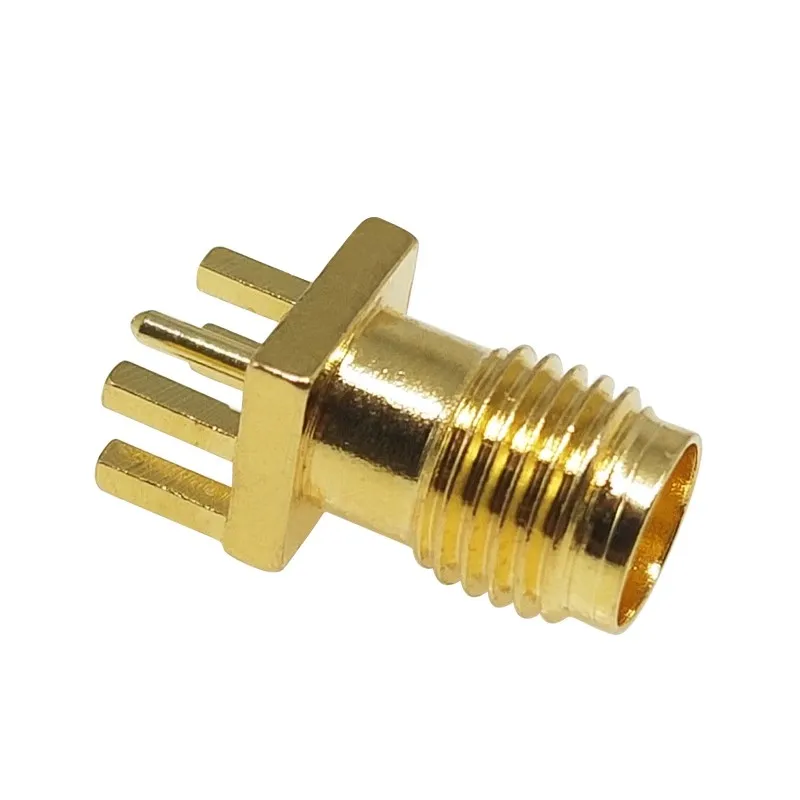 200 قطعة SMA أنثى مهايئ الرافعة 50 أوم SMA قاعدة المقبس جاك النحاس لحام لوحة دارات مطبوعة حافة محول تركيب 0.8 مللي متر/1.2 مللي متر/1.6 مللي متر