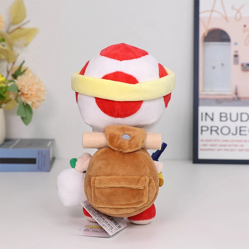 Super Bros Plush Captain Toad Treasure Tracker Cute Stuffed Toy Soft Doll Gift view 4