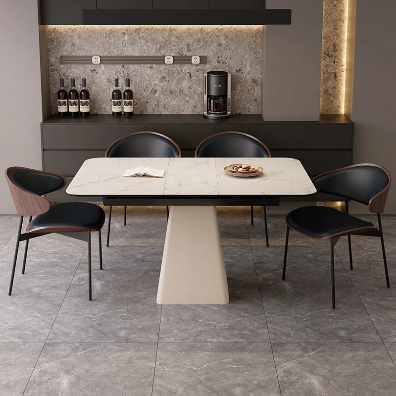 

Выдвижные обеденные столы Motion Desk Расширенный обеденный стол De Kitchen Стол из нержавеющей стали Kitchen Mesa Industrial Top Esstisch