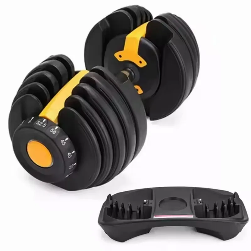 Adjustable Weightlifting Dumbbell Set 32kg Custom Design Made From Steel and Cast Iron Professional Strength Training Equipment