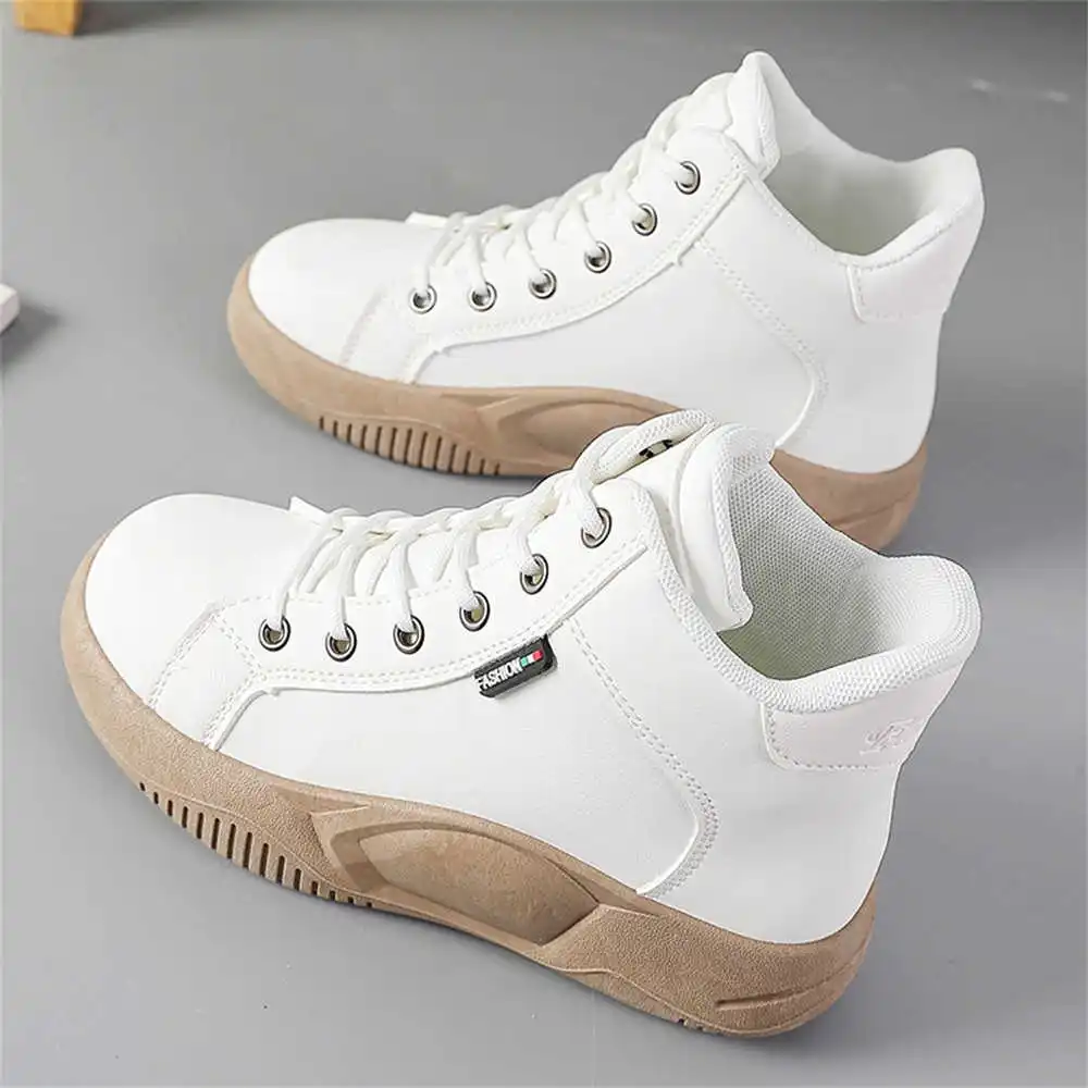 

Thick Bottom Size 39 Transparent Sneakers Woman Therapeutic Green Shoes For Woman Demi-season Boots Sports Celebrity Teniz
