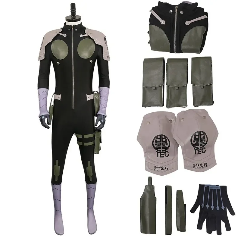 

Anime Cosplay Costume Kaiju No. 8 Kafka Hibion Gen Namuri Mina Ashiro Defense Corps Uniforms Jumpsuits Cosplays Suit Men Women