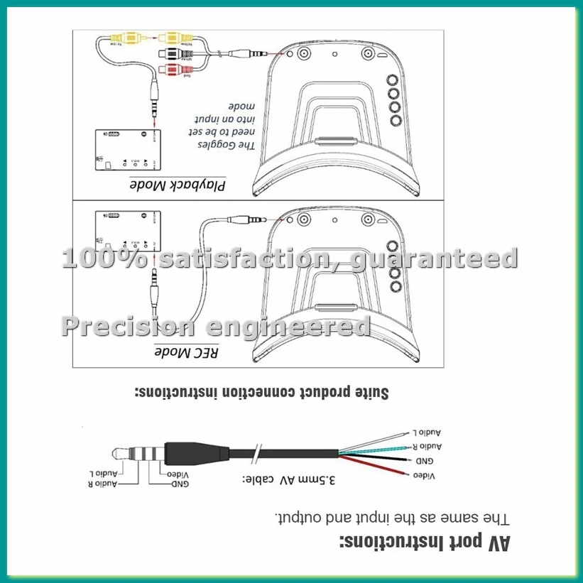 

Мини-рекордер FPV с модулем FPV DVR, NTSC/PAL, переключаемый, со встроенным аккумулятором, видео- и аудиозапись, для радиоуправляемых моделей и гонок (A)-TCES