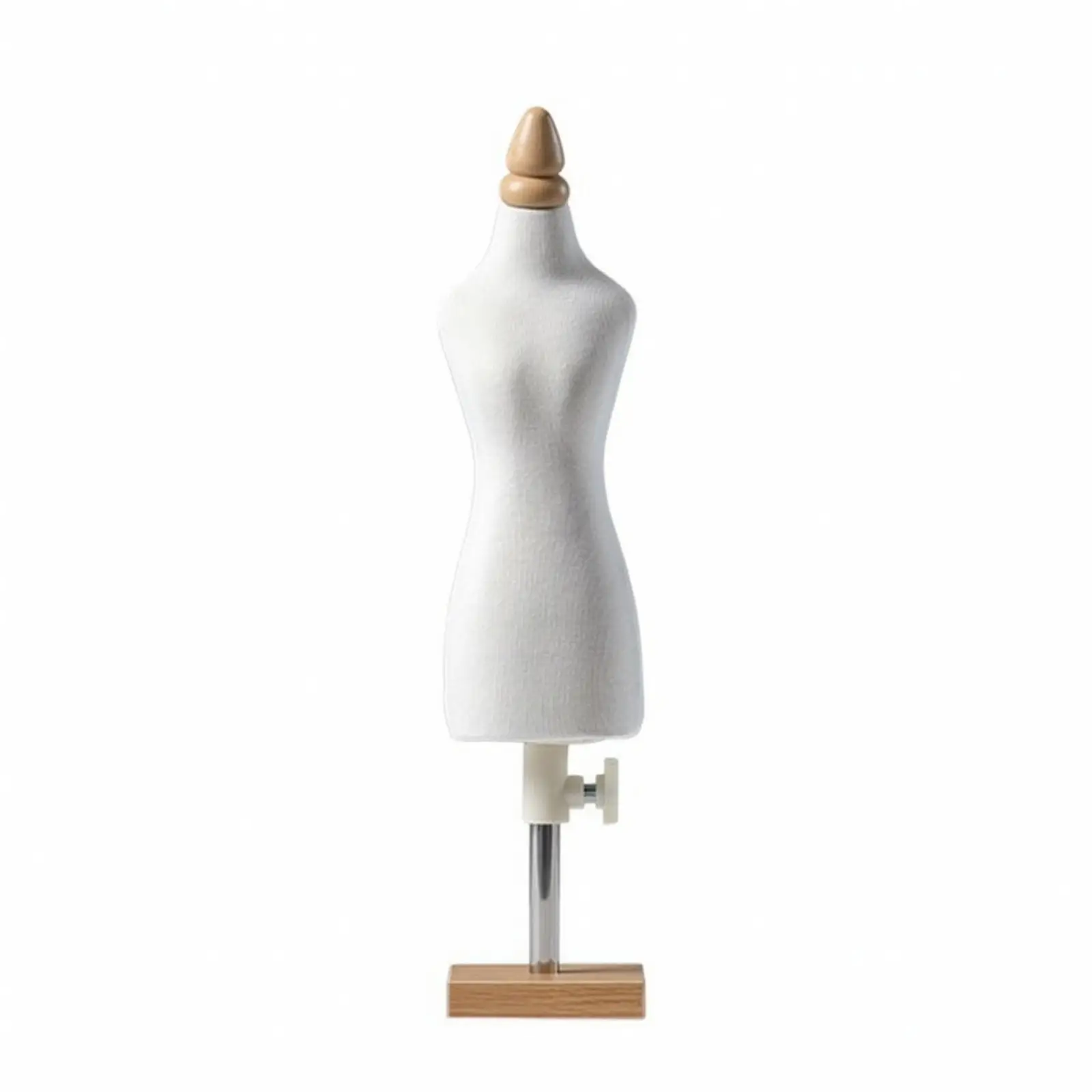 Mini Mannequin for Creative Design 22cm Bust Dress Form for Miniature Wardrobe and Doll Clothes Fitting Tasks