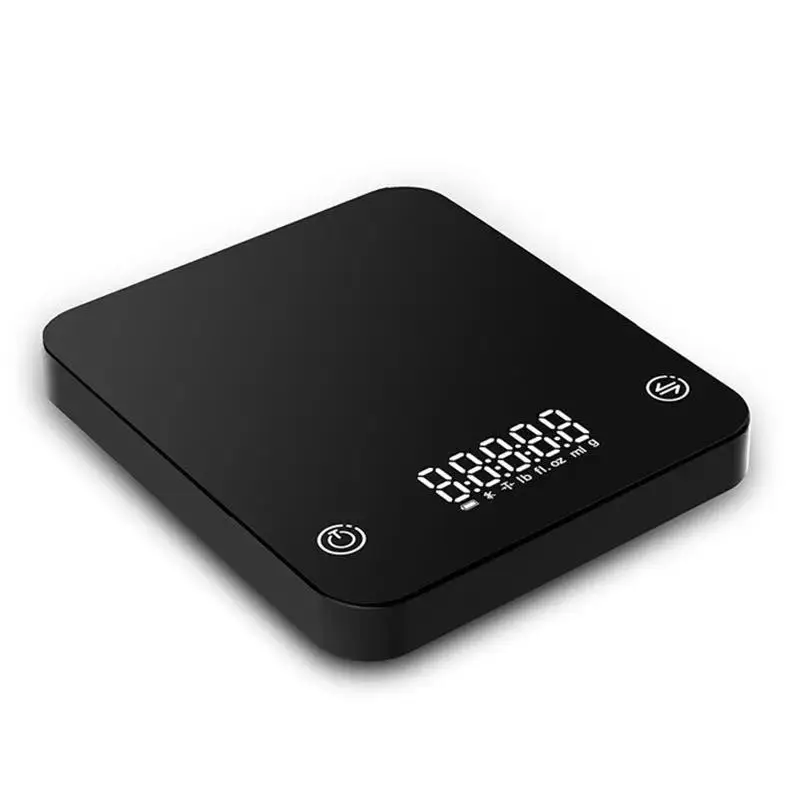 

New Coffee Multi-function Electronic Scale with Timer Kitchen Scale Touch Screen Electronic Scale