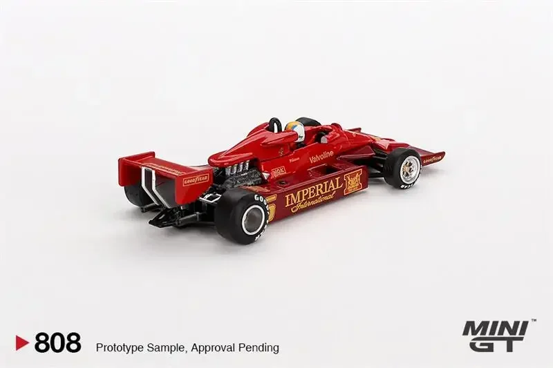 سيارة ميني جي تي 1:64 78 رقم 6 جونار نيلسون 1977 اليابانية GP Racing Diecast Model Car
