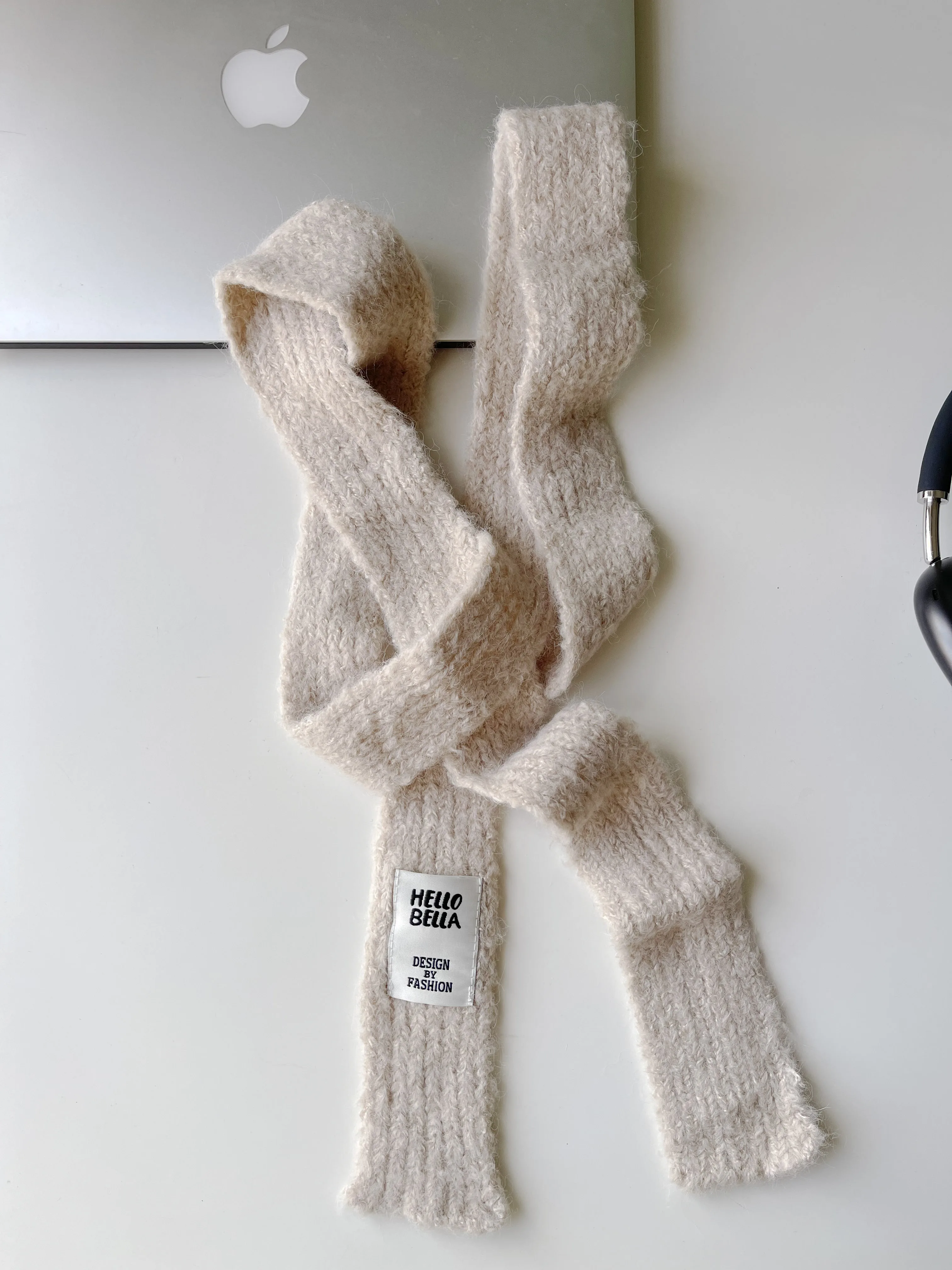 

Стильные вязаные длинные шарфы с надписью Y2K, тонкий галстук в корейском стиле, универсальный шейный платок в стиле Харадзюку для женщин/девочек