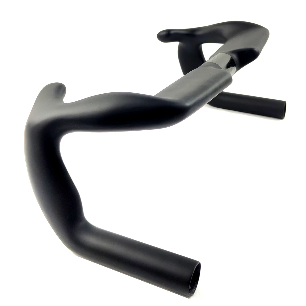 305Mm carbon fiber track bike handle road bike handlebar TT sprint bike handlebar UD matte 33.8mm #2