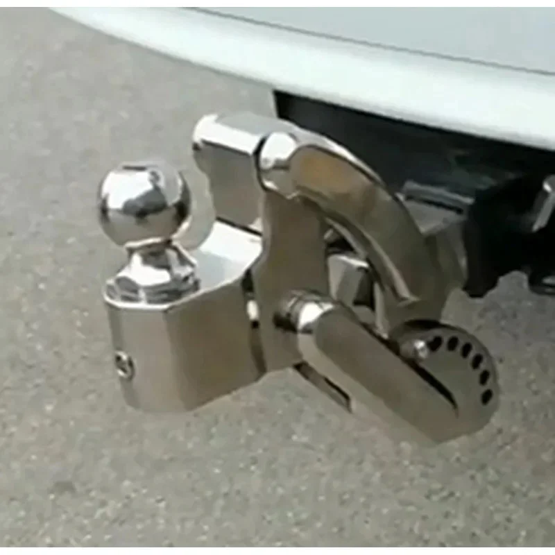 Popular Adjustable Elevated Stainless Steel Trailer Towing Arm With Trailer Balls Auto Exterior Accessories