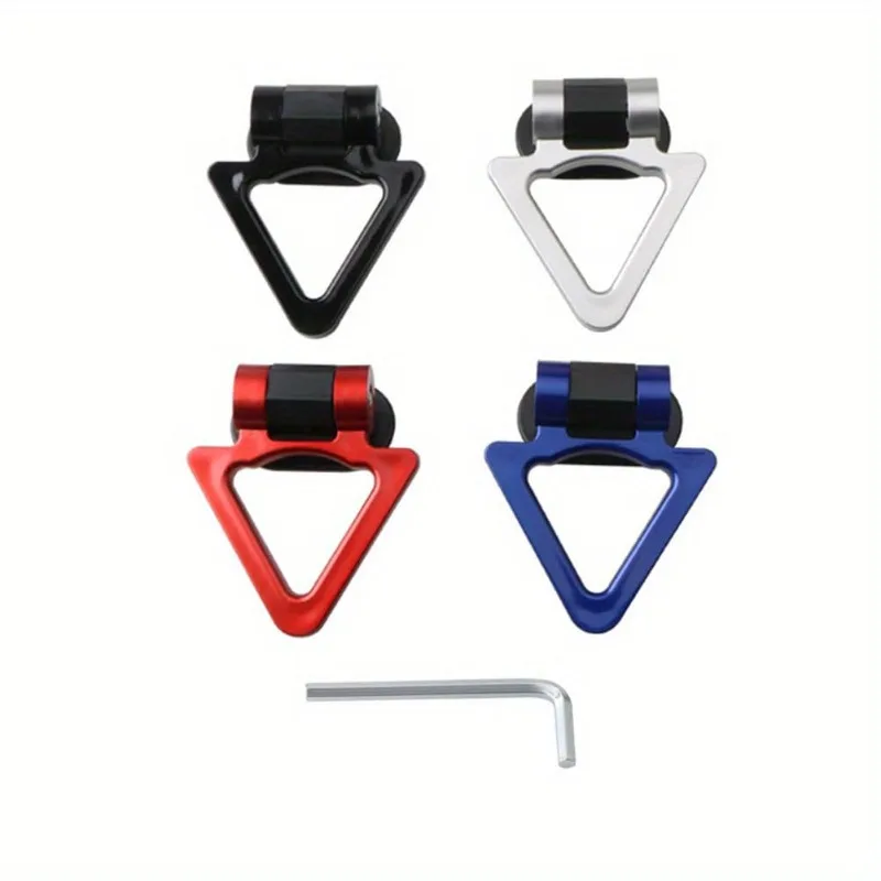 2 قطعة خطاف سحب السيارة تصاميم السيارات التصميم حلقة مقطورة السيارة ، الديكور السيارات الخلفية الأمامية ، مقطورة محاكاة سباق حلقة سحب هوك