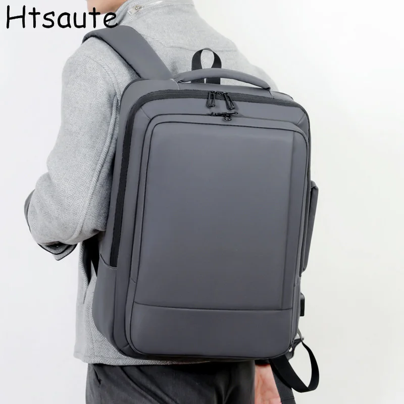 

Large Capacity Backpacks-Business Laptop Bag with Adjustable Shoulder Straps,Multiple Compartments,Travel and Student Backpack
