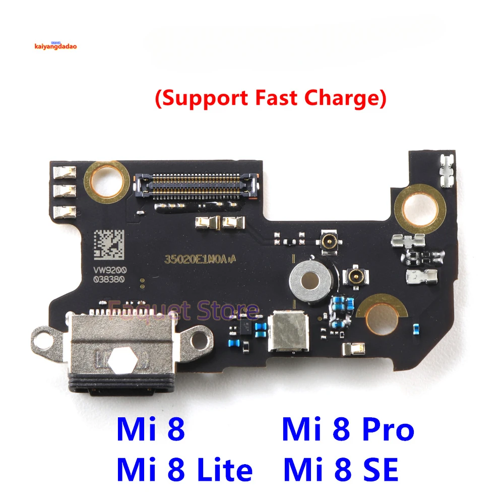 

Charging Port For Xiaomi Mi 8 Pro Charge Board Mi8 SE Lite USB Type-C Plug PCB Dock Connector Flex Cable Replacement Parts