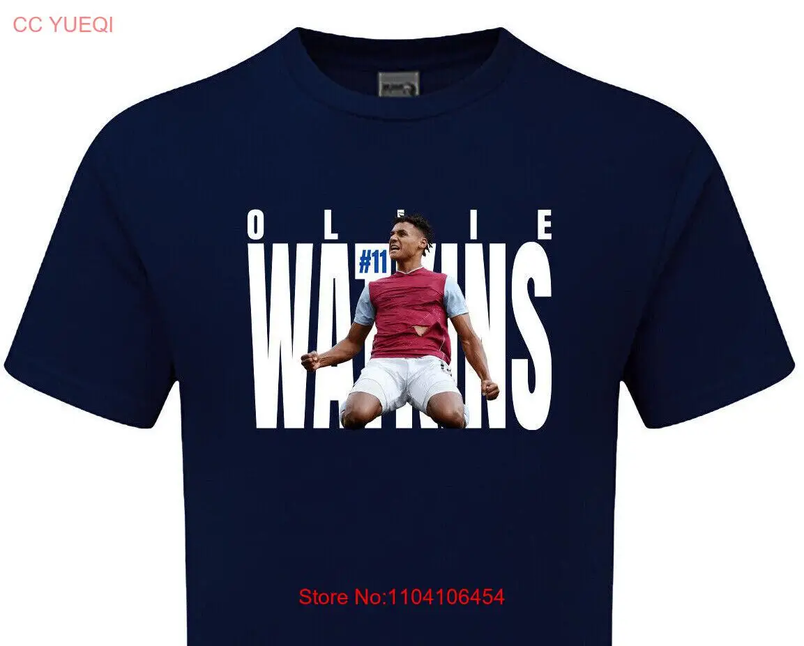 11 Ollie Watkins ASTON V. Tshirt Fanmade Unofficial Merchandise Mens & Womens