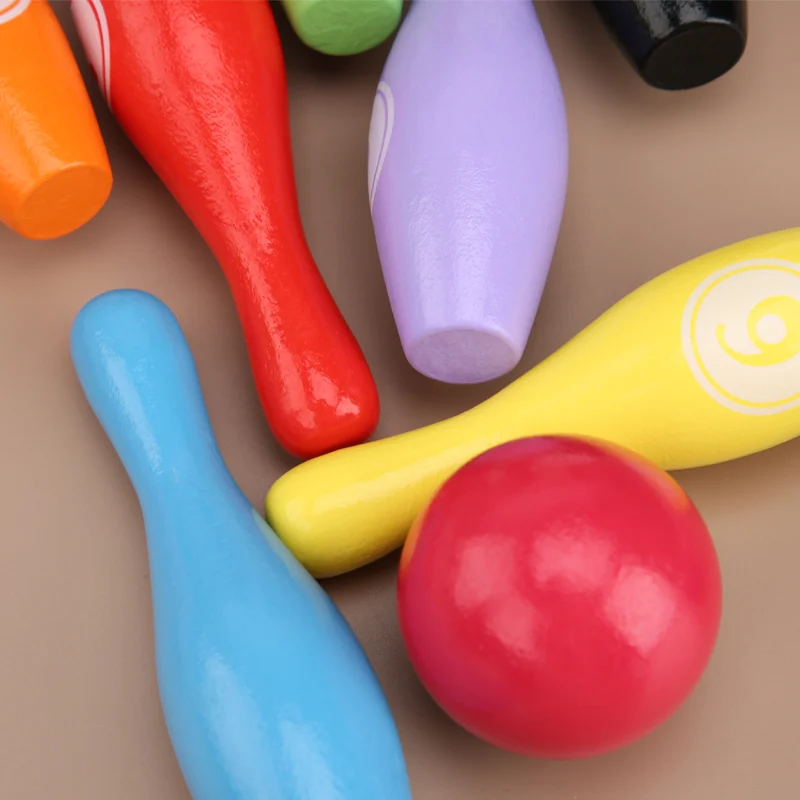 Bowling Set Education Toys For Kids Toddlers Animal Number Learning  Indoor Outdoor Sports Games Toys for Kids Baby Gift