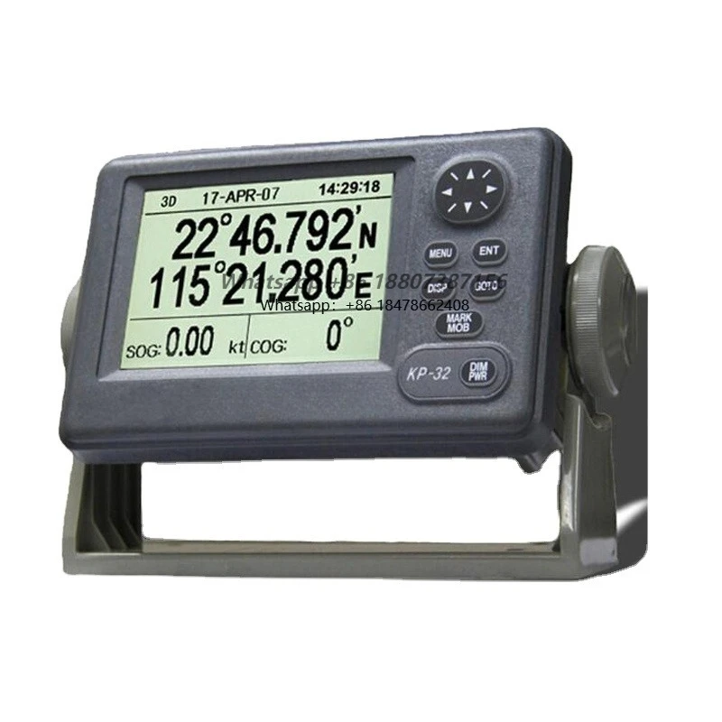 Marine KP-32 Advanced 5 Inch Marine Global Positioning System Navigator Plotter with SBAS Receiver for Coastal Vessels Fishing V