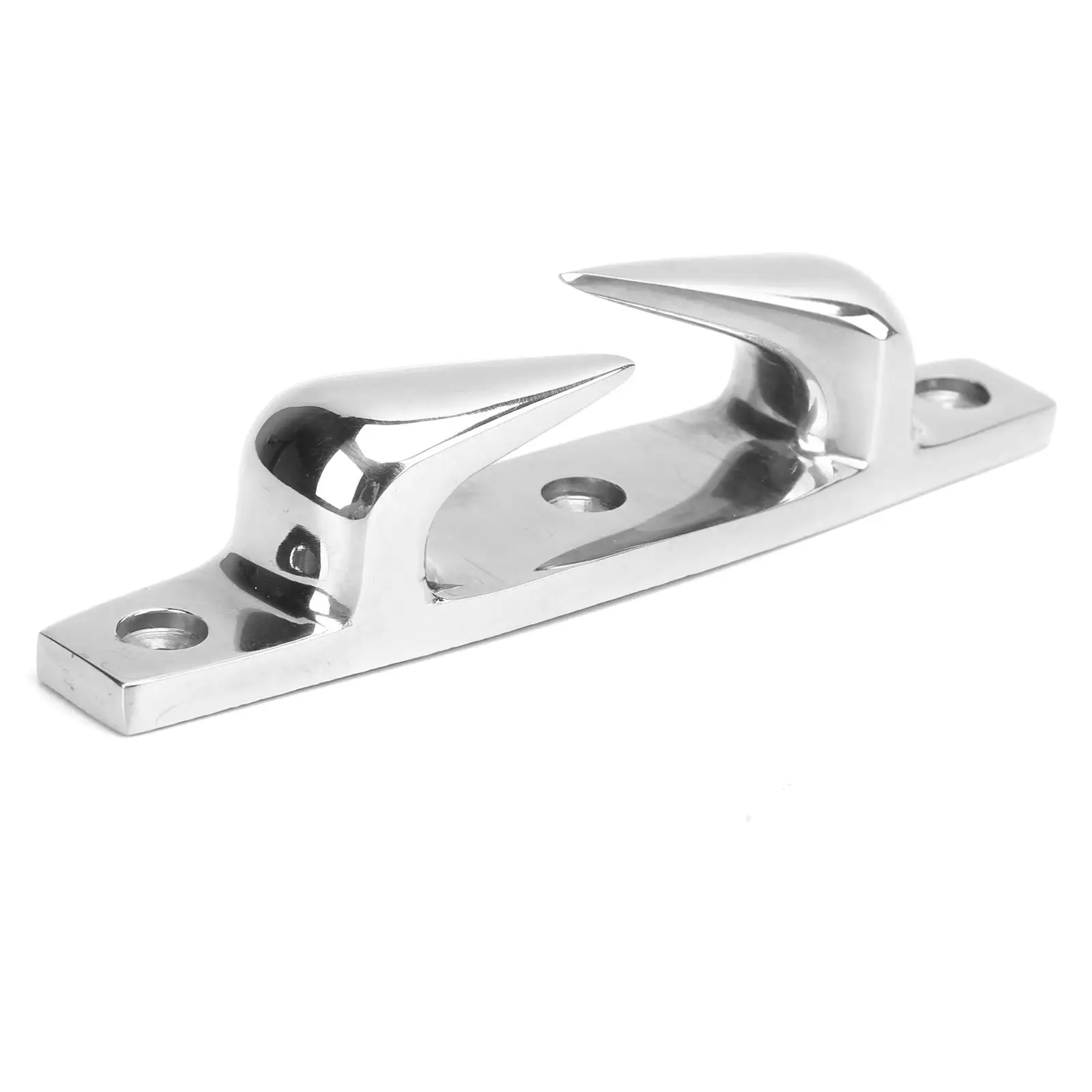 316 Stainless Steel Boat Fairlead Cleat Chock 118mm - Corrosion-resistant Mooring Cleats for Boats