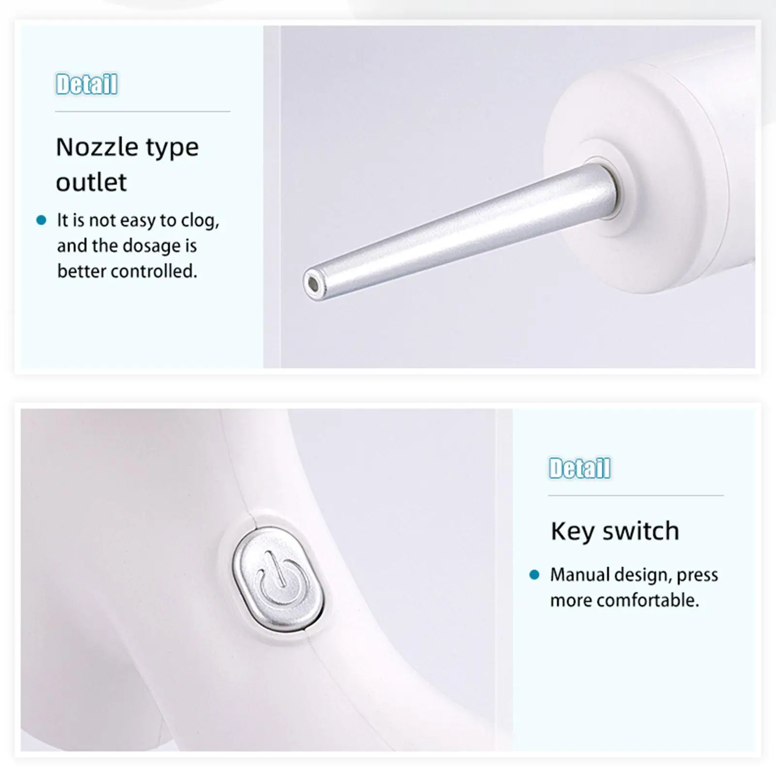 Foam Sprayer Foam Lance Adjustable Spray 2 Washer Nozzles Handheld Soap Sprayer Electric for Child Bath Pet Cleaning Car Toy