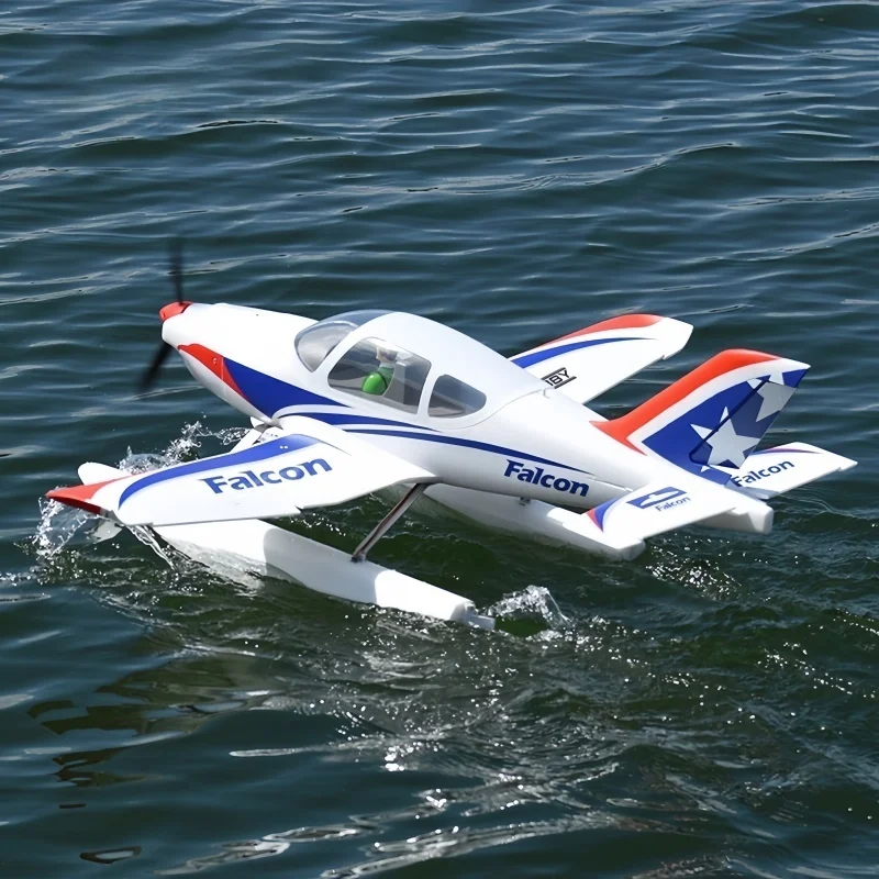 Modèle QT Falcon Trainer 6CH modèle à voilure fixe avion télécommandé amphibie CNC train d'atterrissage absorbant les chocs PNP