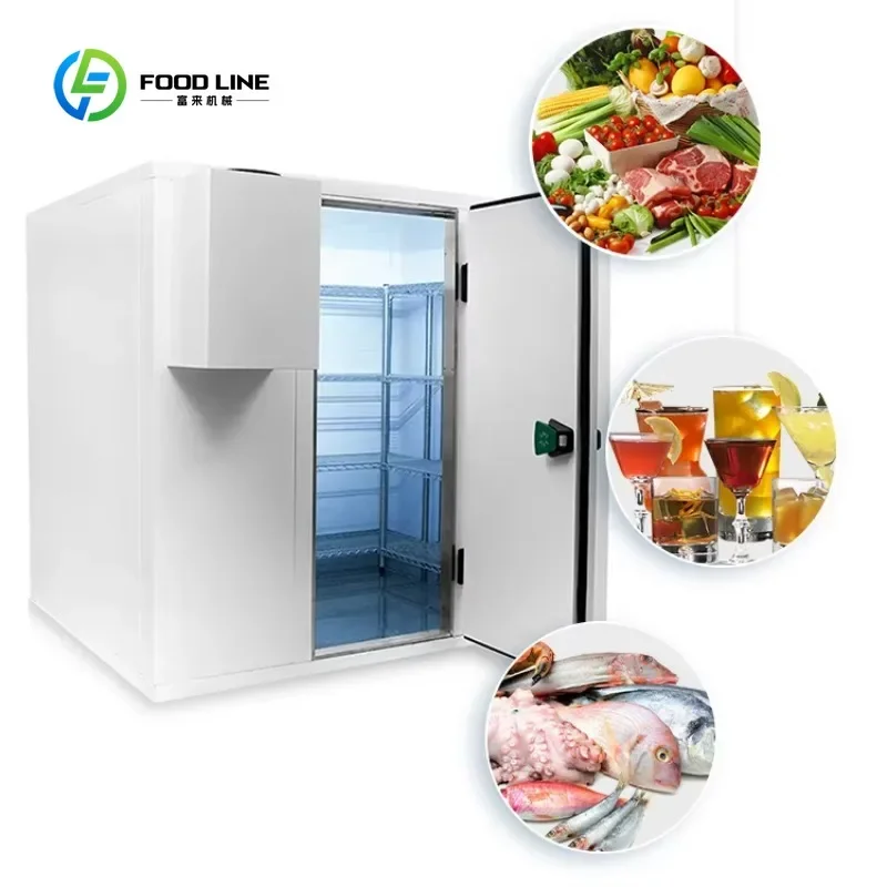 High-efficiency custom freezer walk-through cooler unit commercial cold storage Customized