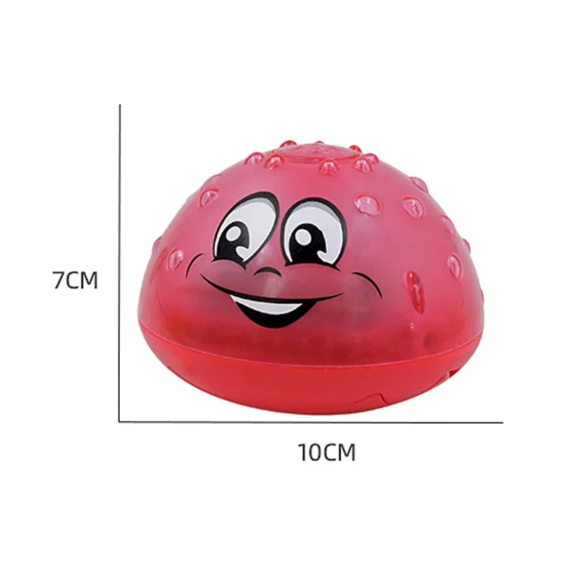 Baby Badespielzeug Elektrischer induktiver Wassersprühball mit Licht Badezimmer Badewanne Schwimmspielzeug für Kleinkinder Kleinkinder