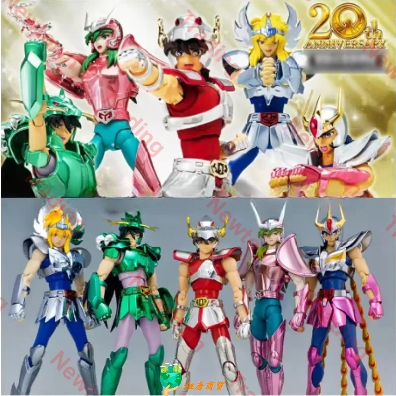 

GT Saint Seiya Myth Cloth EX Pegasus Seiya Dragon Purple Dragon Andromeda Shun Cygnus Hyoga V1 20th Anniversary Action Figure