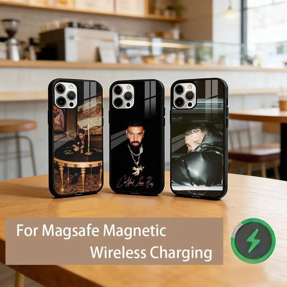 

Rapper D-Drake Phone Case For iPhone17,16,15,14,13,12,11 Plus,Pro Magnetic For Magsafe Wireless Charging