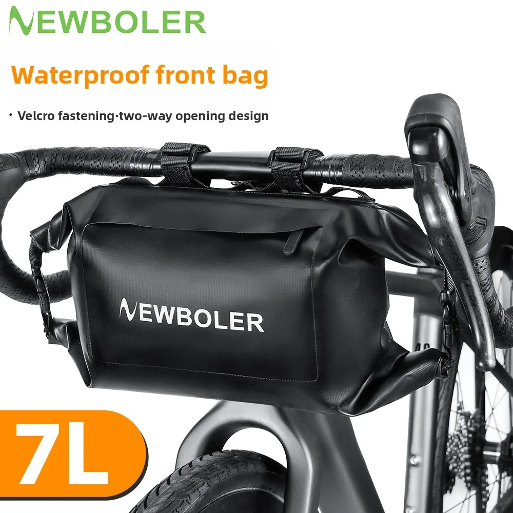 

7L Bicycle waterproof front cover for bike large-capacity multi-functional riding bag for MTB bicycles bike bag Bags Panniers