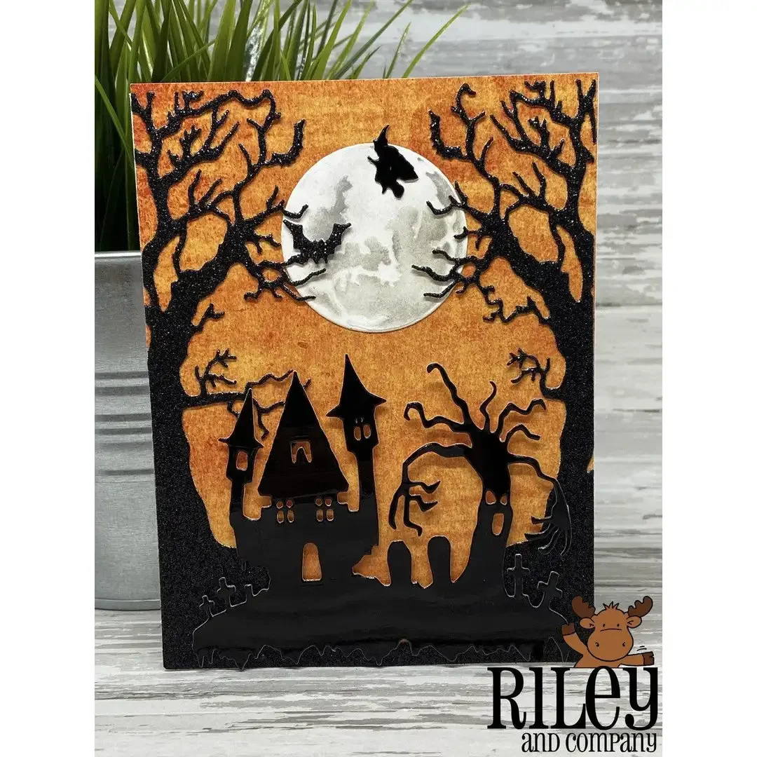 Arrival New Hallowmas Fun Web Tag Scallop Treat Box Die Metal Cutting Dies Stencils DIY Greeting Card Gift Template Scrapbooking view 3