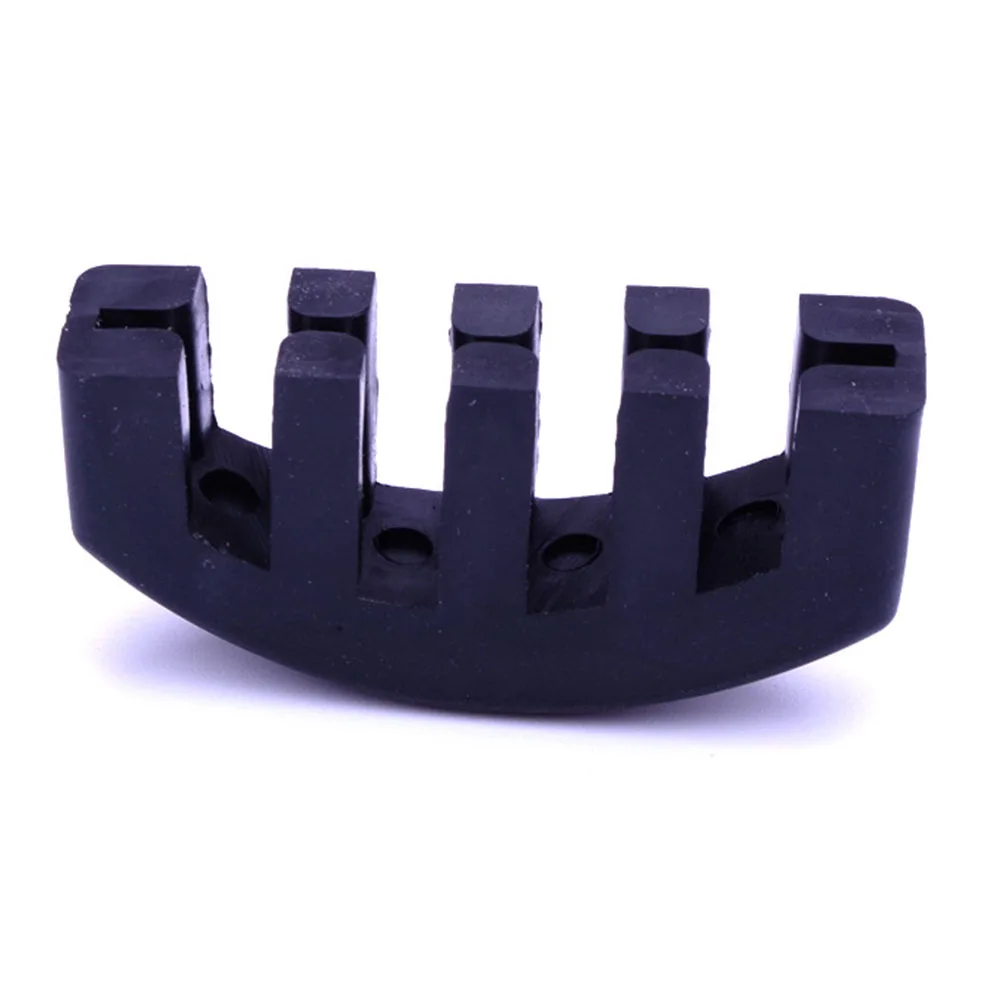 Professional Violin Mute Rubber Violin Mute Practice Silencer For 4/4 3/4 1/2 Violin For Open Flute Beginners