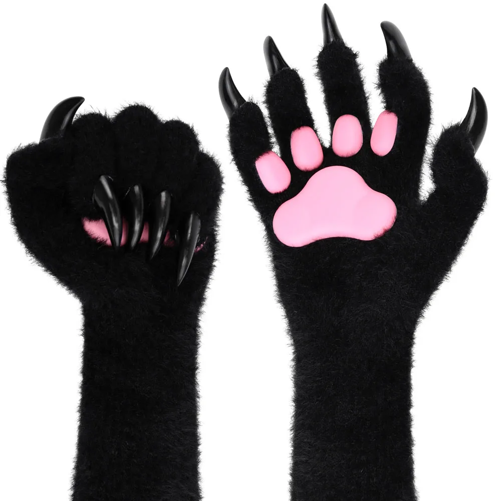 

Animal Kig Beast Claws Cosplay Kigurumi Fursuit Furry Gloves Halloween Carnival Dress Up Party Costume Props Gifts