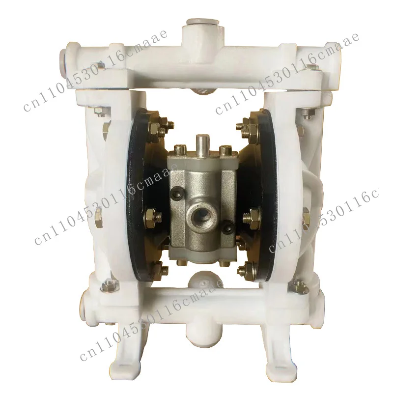 QBY-15 PP pneumatic diaphragm pump, large stock 16L/Min acid-resistant water pump 50m 1/2 inch, corrosion-resistant