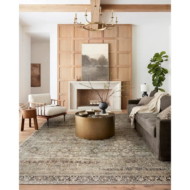 Türkei Mandala Teppiche für Wohnzimmer Dekor rutschfeste Home Bodenmatte Schlafzimmer Vintage Boho Sofa Bereich Teppich Retro Homestay Fußmatten