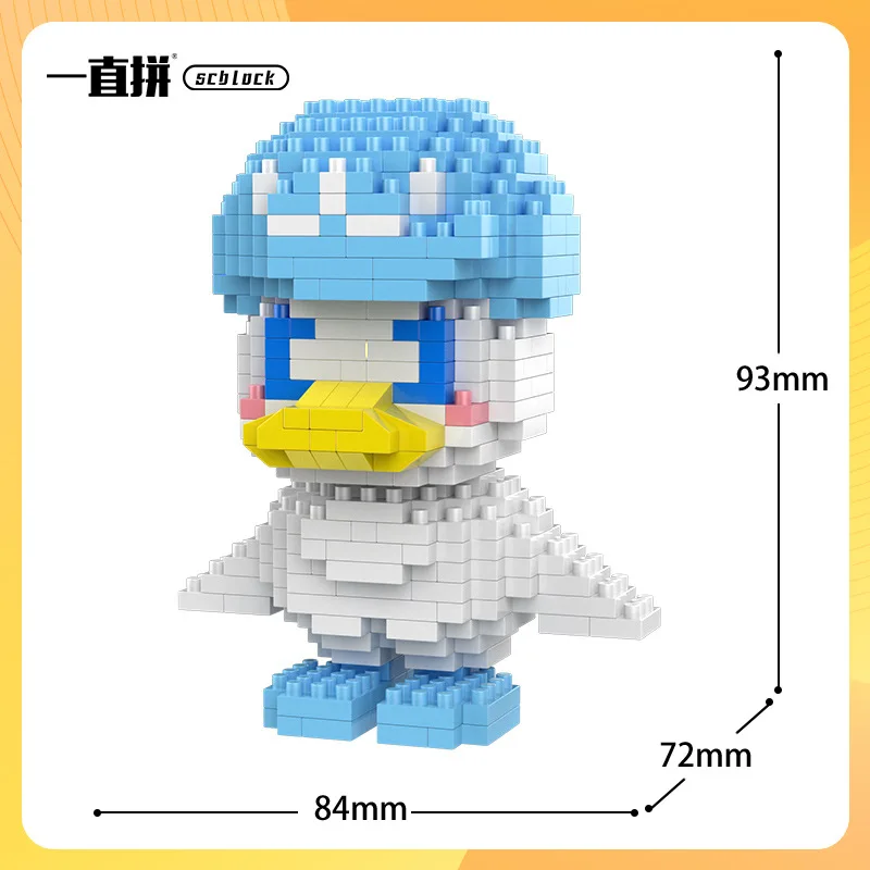 Pokemon Bausteine Kleine Cartoon Mini Block Pikachu Charizard Eevee Mewtwo Anime Montieren Action Modell Puppen Jungen Spielzeug