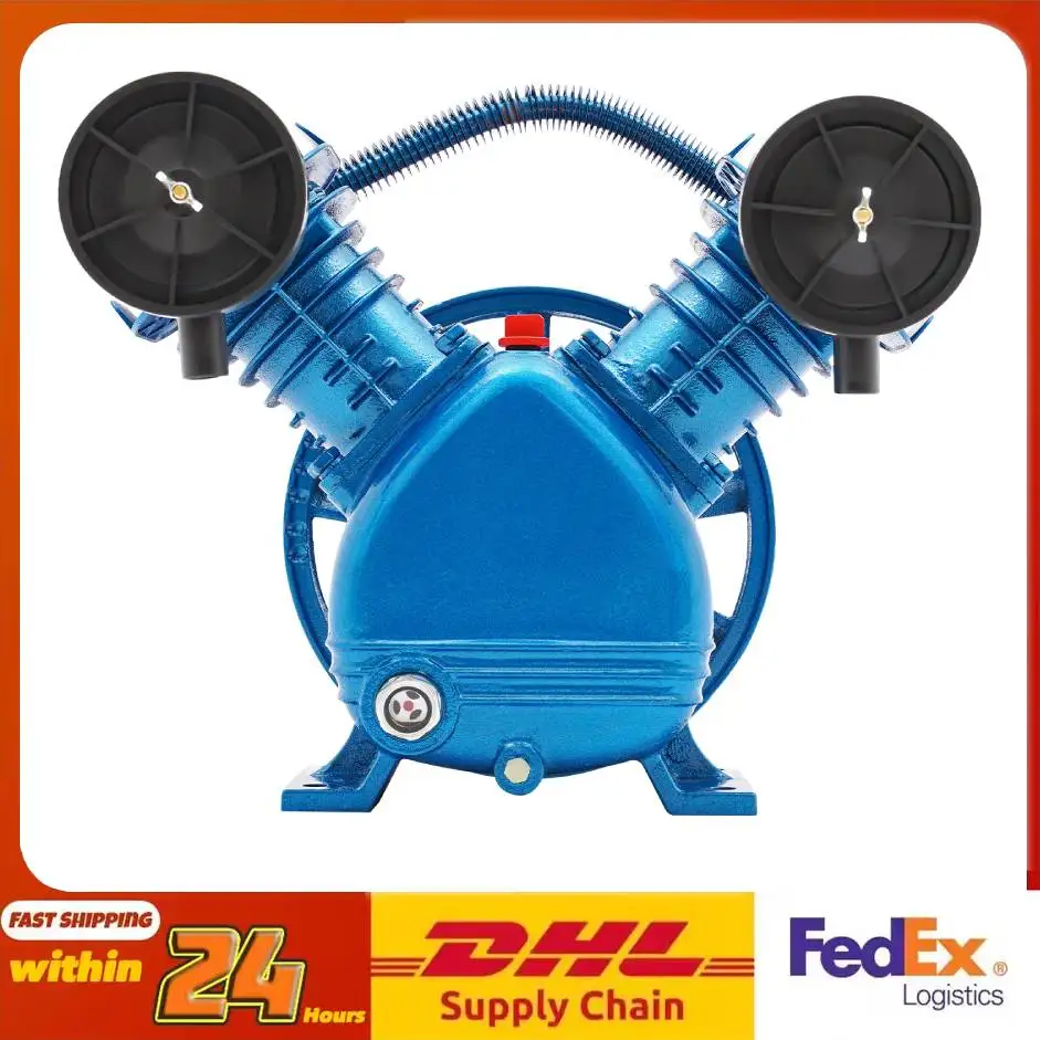 مضخة ضاغط الهواء 3HP 8.8CFM 115PSI مضخة هواء ضاغط حديد الزهر لورش العمل المرآب كفاءة قوية مستقرة