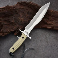 High Hardness MK9 Straight Knife Outdoor Camping Survival Rescue Tactics Hunting Self-defense Multi-purpose EDC Tool