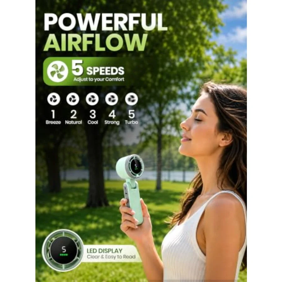 Thumbnail 2 - #1 Discounted Powered Hand Fans & Misters Worth Buying