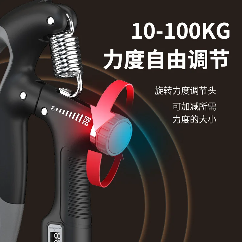 قابض ثقيل قابل للتعديل للياقة البدنية ، قبضة تمارين اليد ، تدريب المعصم ، زيادة القوة ، موسع قرص الإصبع الربيعي ، 10-من من من من من من