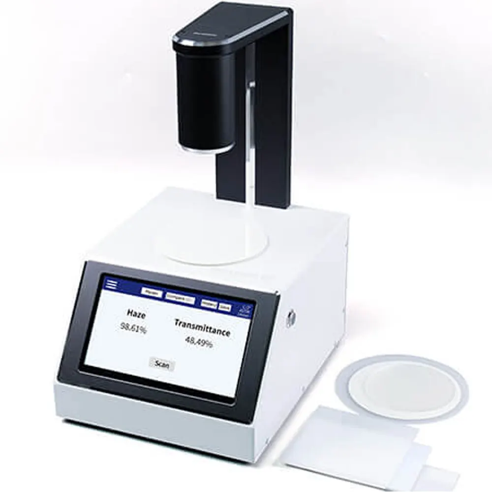 LS155B Digital Haze Meter Tester Light Transmittance Meter and Clarity Transparent, Translucent, Frosted Foggy Materials