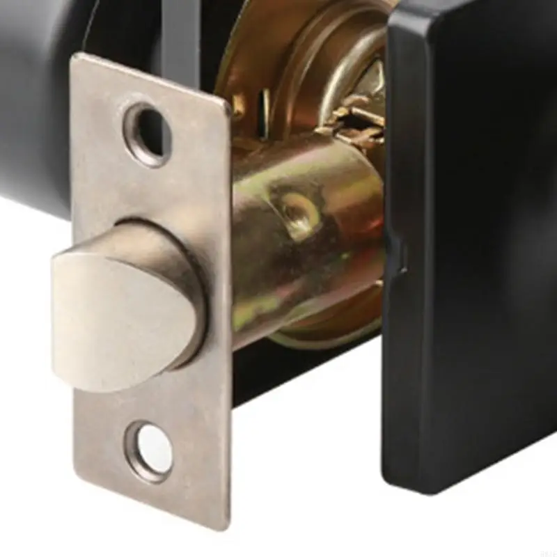 581E Sturdy Zinc Alloy Door Handle With Builts In Lock for Home Security Designs