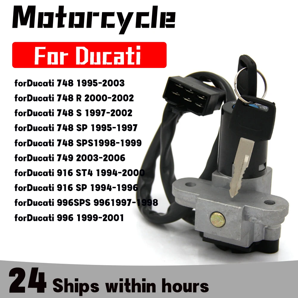 

Ignition Switch Key Lock For Ducati M750 M600 Monster 695 M620 S2R 1000 900 750 ST4 Cagiva mito125 996SPS 998S 900 SS 748 SPS