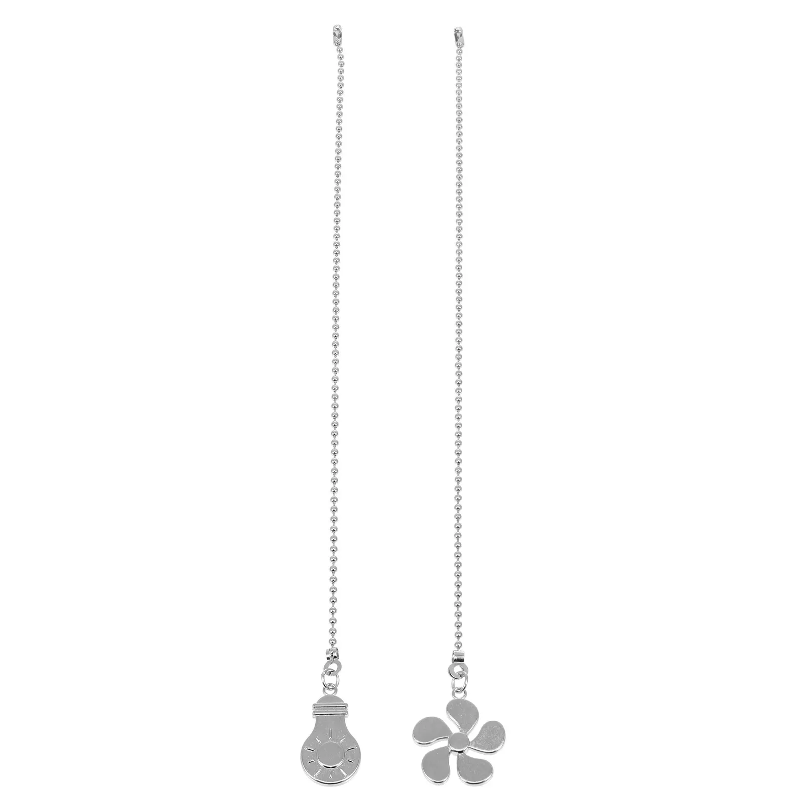 

2 Pcs Drawstring Pendant Bronze Zinc Alloy LED Chain Extension for Ceiling