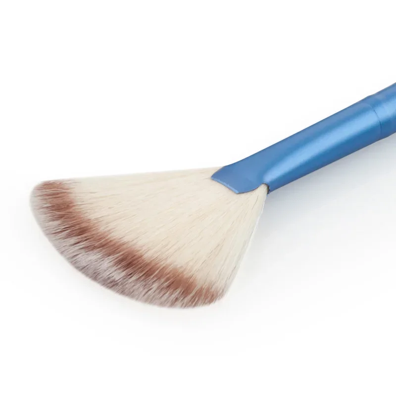 1 stuks waaiervorm make-upborstel losse poeder foundation blush blusher schoonheid gezicht make-up borstel cosmetisch hulpmiddel