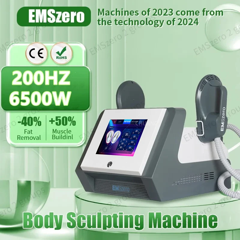 2024 Newest EMSZERO NEO Body Slimming Machine 6500W Power Electromagnetic Body Sculpting Fat Burning Equipment