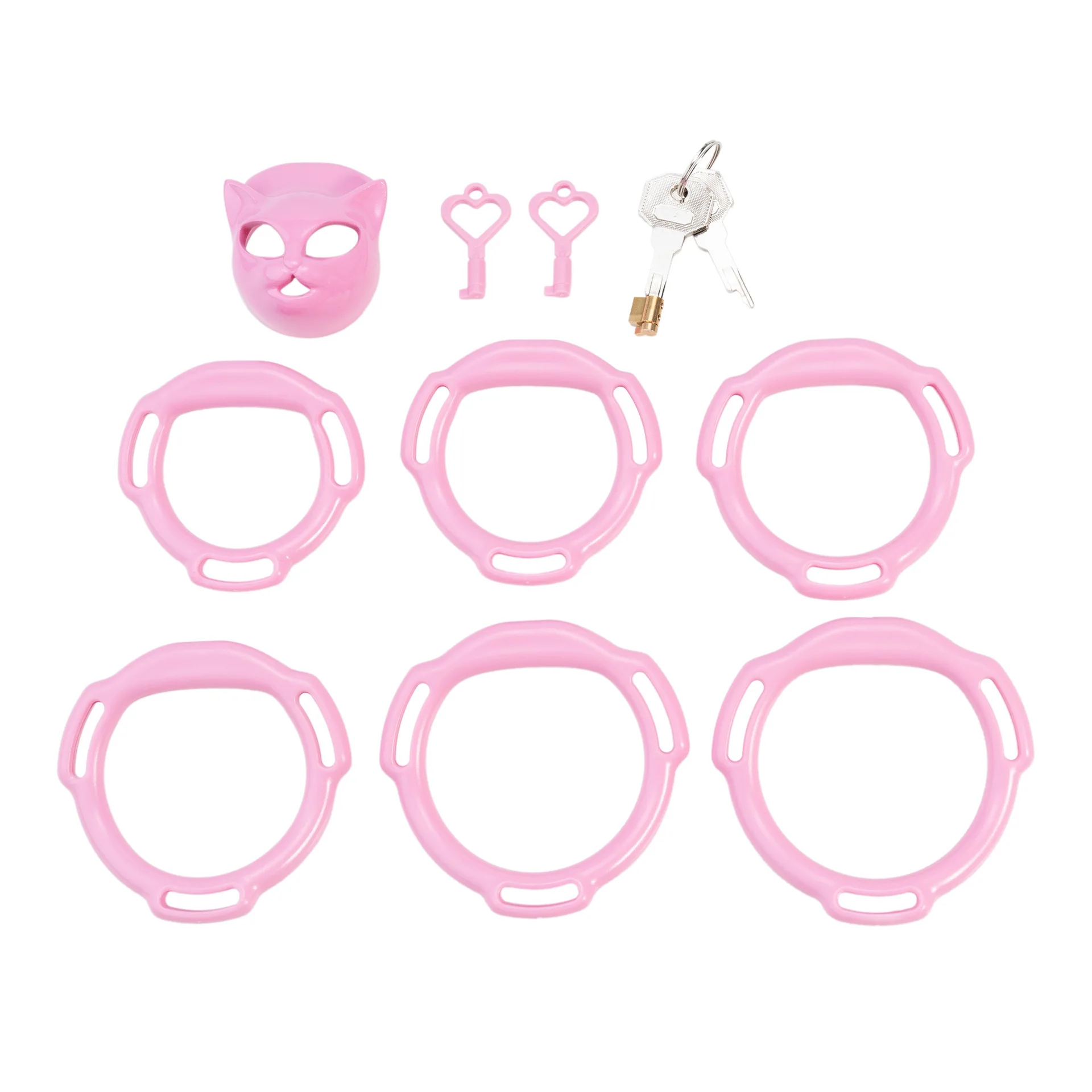Plastic Micro Femboy Male Chastity Device Resin Cock Cage Penis Ring Adult Sex Toys for Men Boy Anti-Cheating Accessory Sex Toys - view 6